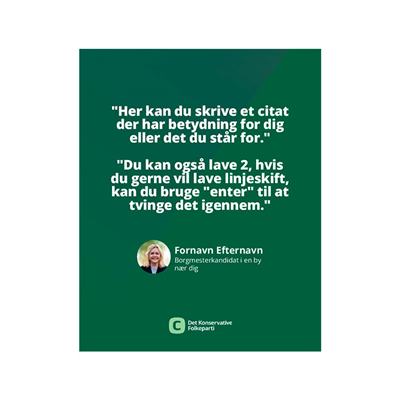 SoMe - SoMe grafik - Citatgrafik