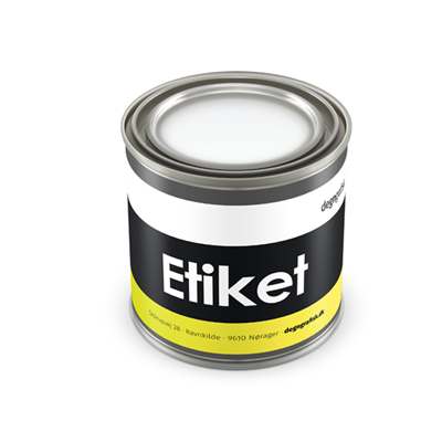 Etiket 123x50