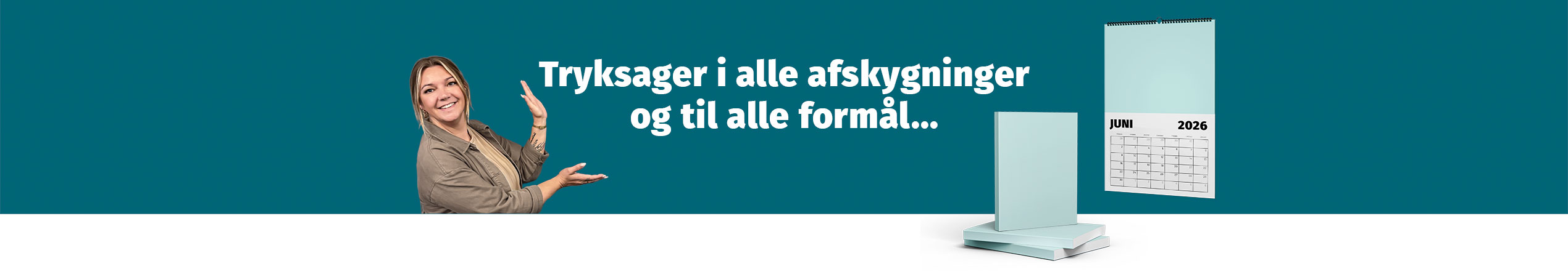 Tryksager i alle afskygninger og til alle formål...